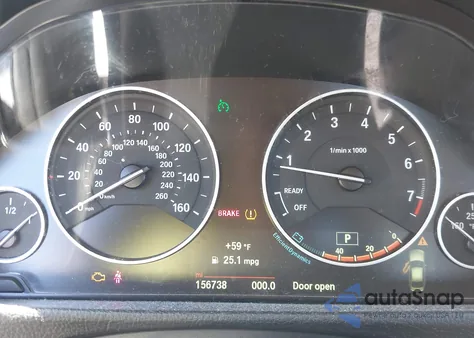 2015 BMW 328I xDrive z USA, uszkodzony, nr VIN WBA3B3G51FNR86982